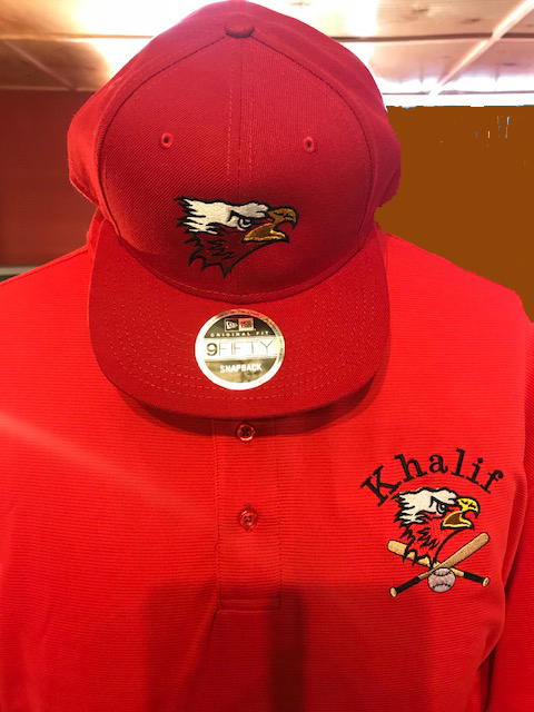 Embroidered Cap and Shirt